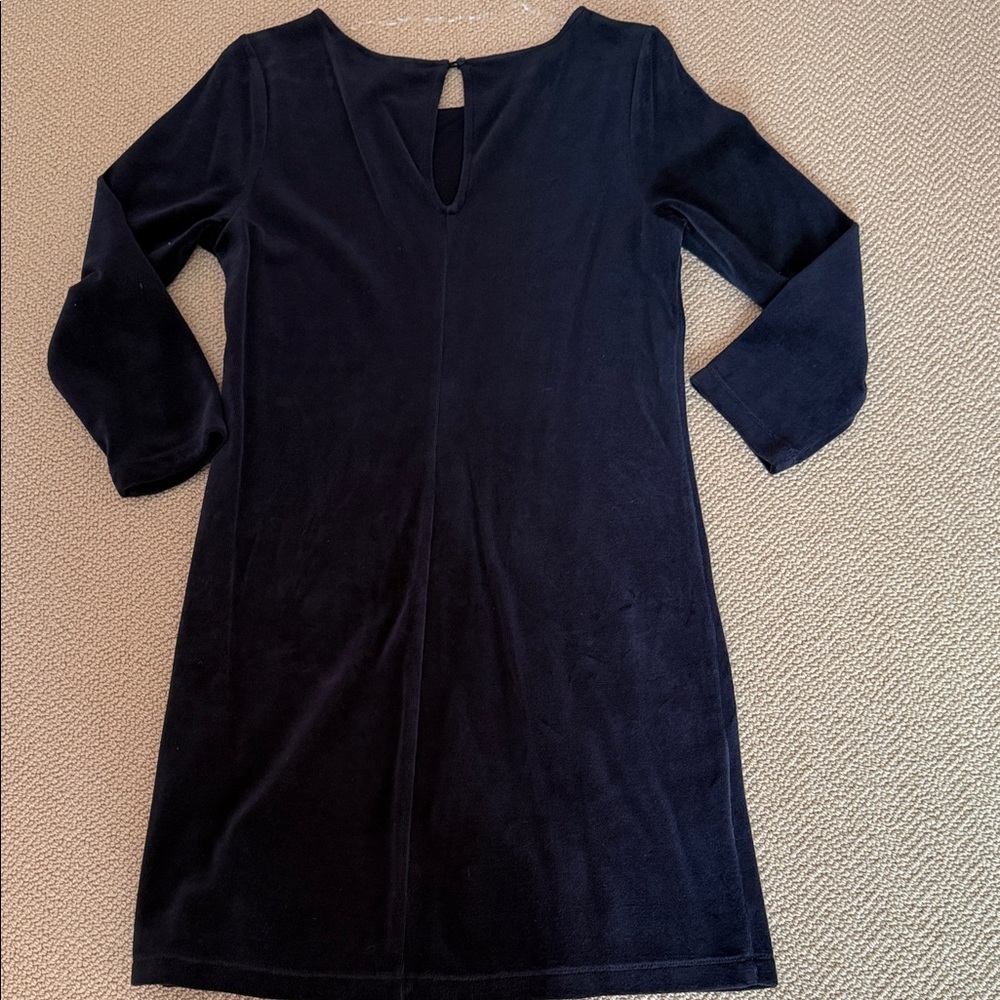 Sanctuary brand Velvet Black Long Sleeve Dress, size M - Picture 6 of 6